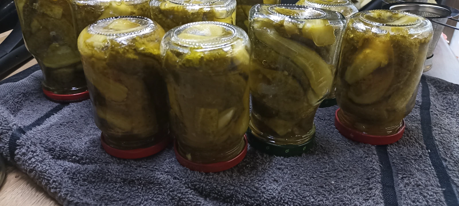 Ogórki w chili